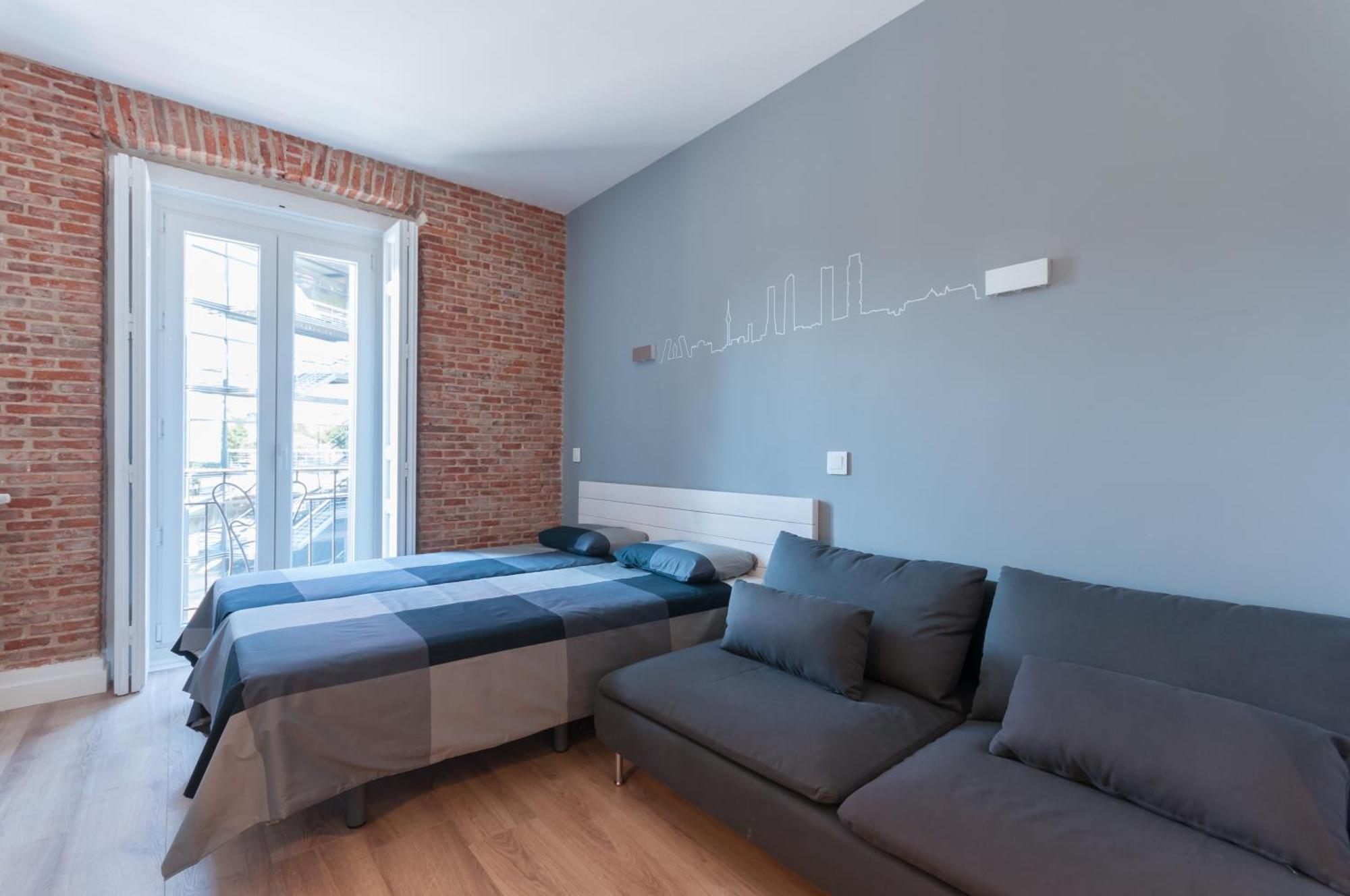 ººra New Atocha City Centre Wifi Ac Smarttvºº Madrid Luaran gambar