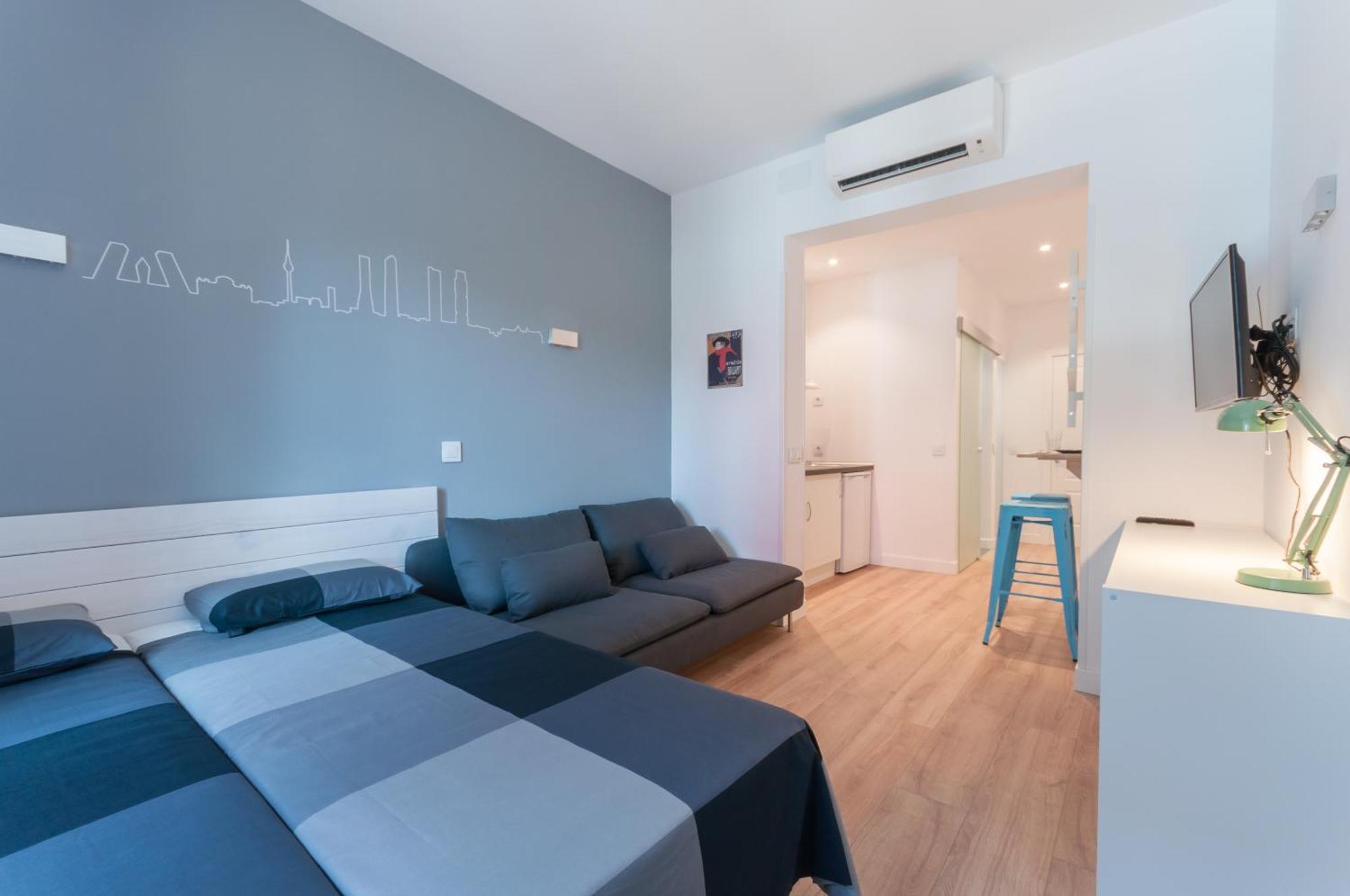 ººra New Atocha City Centre Wifi Ac Smarttvºº Madrid Luaran gambar