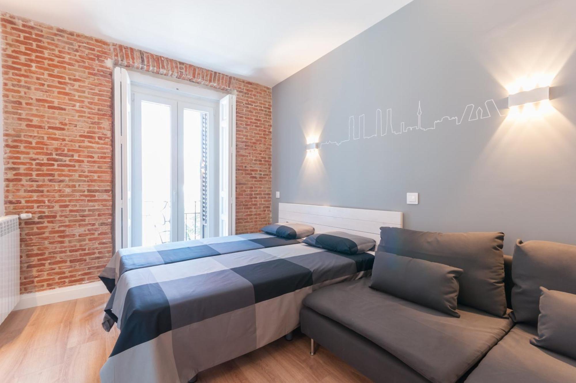 ººra New Atocha City Centre Wifi Ac Smarttvºº Madrid Luaran gambar